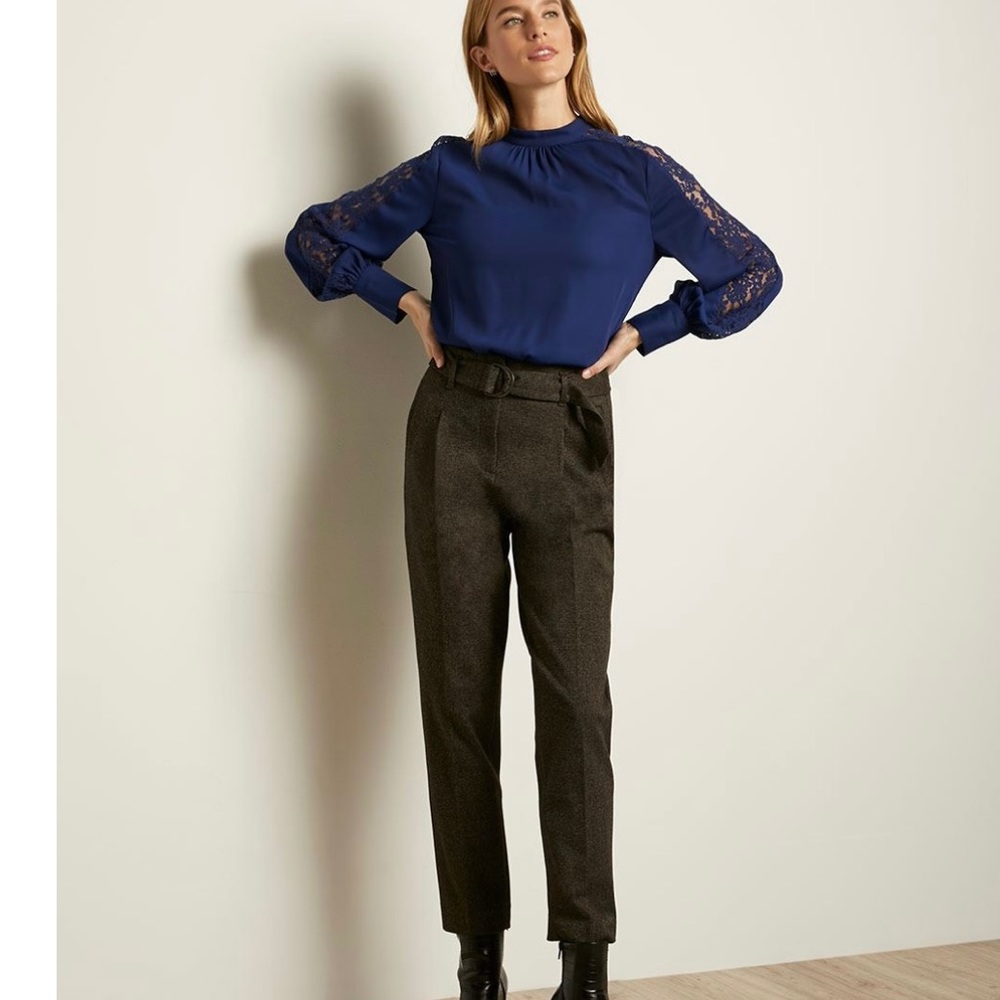 RW Co Pleated Paperbag Pants
